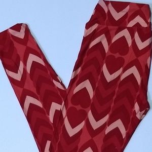 LuLaRoe Valentine's Leggings